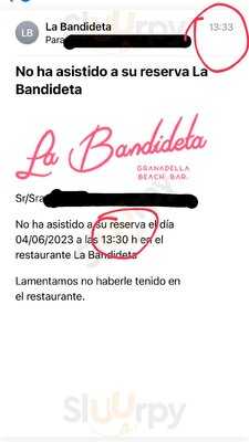 La Bandideta Granadella Beach Bar
