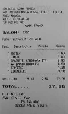 Trattoria Mamma Franca