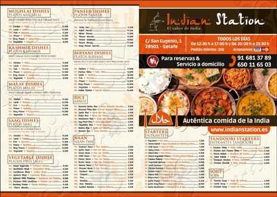 Indian Station Comida Hindú