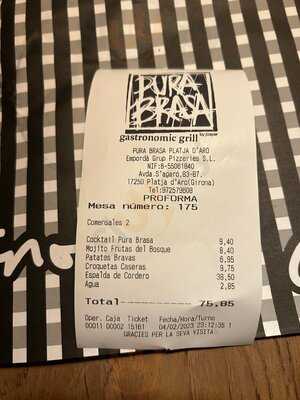 Pura Brasa Platja D'aro