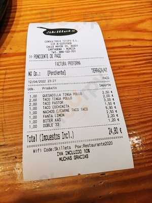 Skillets Fajitas & Burguer Bar