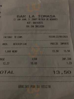 La Tomasa