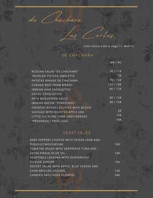 De Cháchara Las Cortes