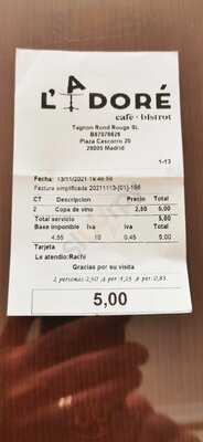 L'adoré  Café - Bistrot