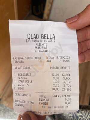 Pizzería Ciao Bella