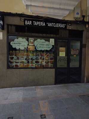 Restaurante Taperia, "antojerias"