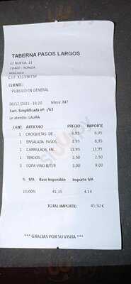 Taberna Pasos Largos