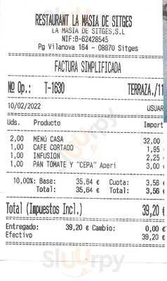 Restaurante La Masís De Sirges