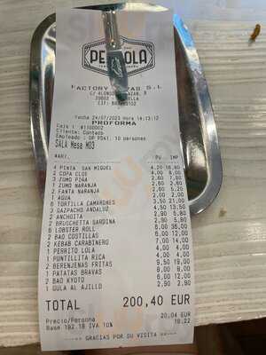 Pez Lola Taberna Marinera