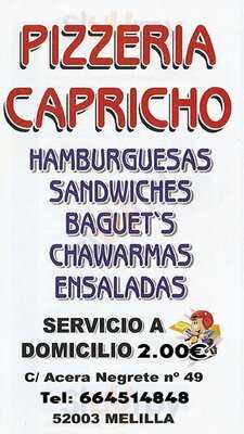 Pizzería Capricho