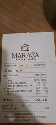 Maraca Las Palmas - Taberna Viajera