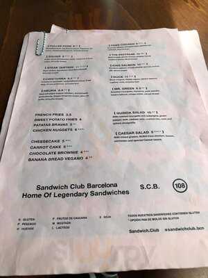 Sandwich Club Barcelona