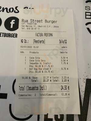 Rúa Street Burger