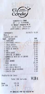 Restaurante Sidreria El Conde