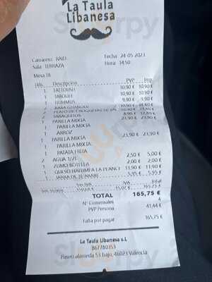 La Taula Libanesa