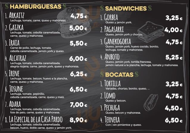Meson Pardo - Hamburguesas Santutxu