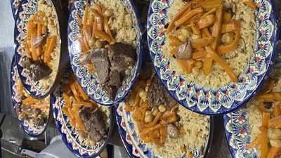 Samarkand Comida Típica Uzbeka