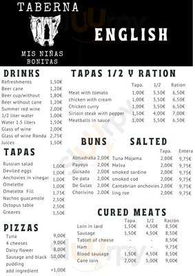 Taberna Mis Niñas Bonitas