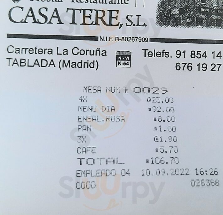 Hostal-redtaurante Casa Tere