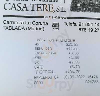 Hostal-redtaurante Casa Tere