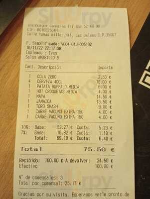 Toro Burger Lounge Canaria