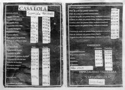 Taberna Casa Lola