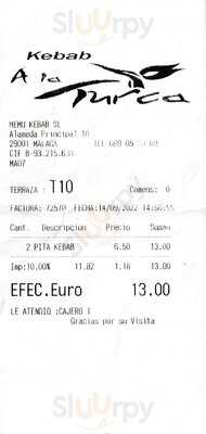 Restaurante A La Turca
