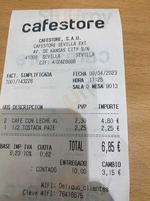 Cafestore Estacion Santa Justa