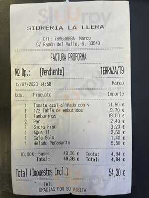 Restaurante La Llera