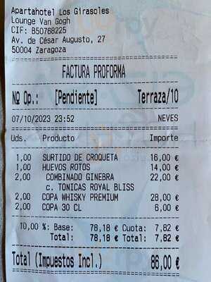 La Terraza De Los Girasoles: Skylounge Van Gogh