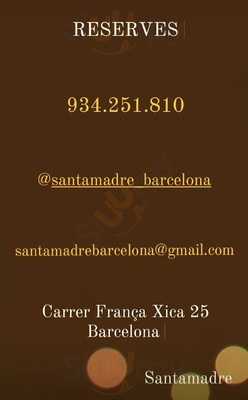 Santamadre Carn, Peix I Marisc