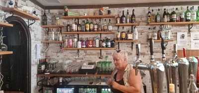 The Little White Bull Tavern.