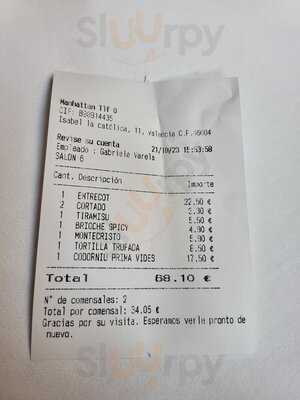 Voltereta Bienvenido A Manhattan