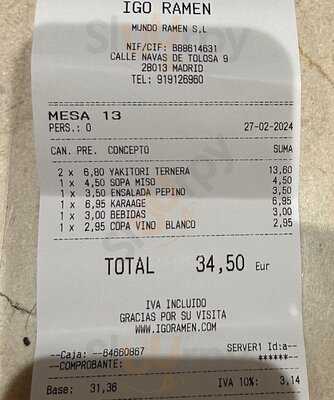 Igo Ramen Madrid