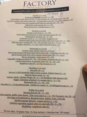 Ravintola Factory Aleksi