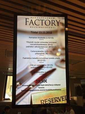 Ravintola Factory Aleksi