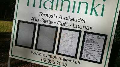 Ravintola Maininki