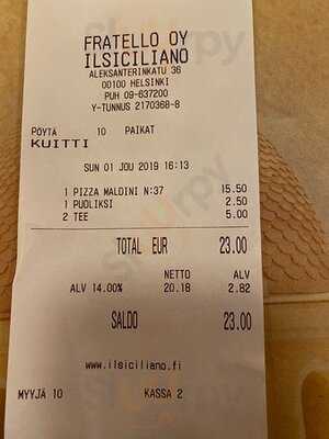 Fratello Oy Ilsiciliano