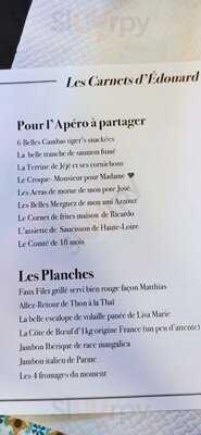 Les Carnets D'edouard Le Bistrot