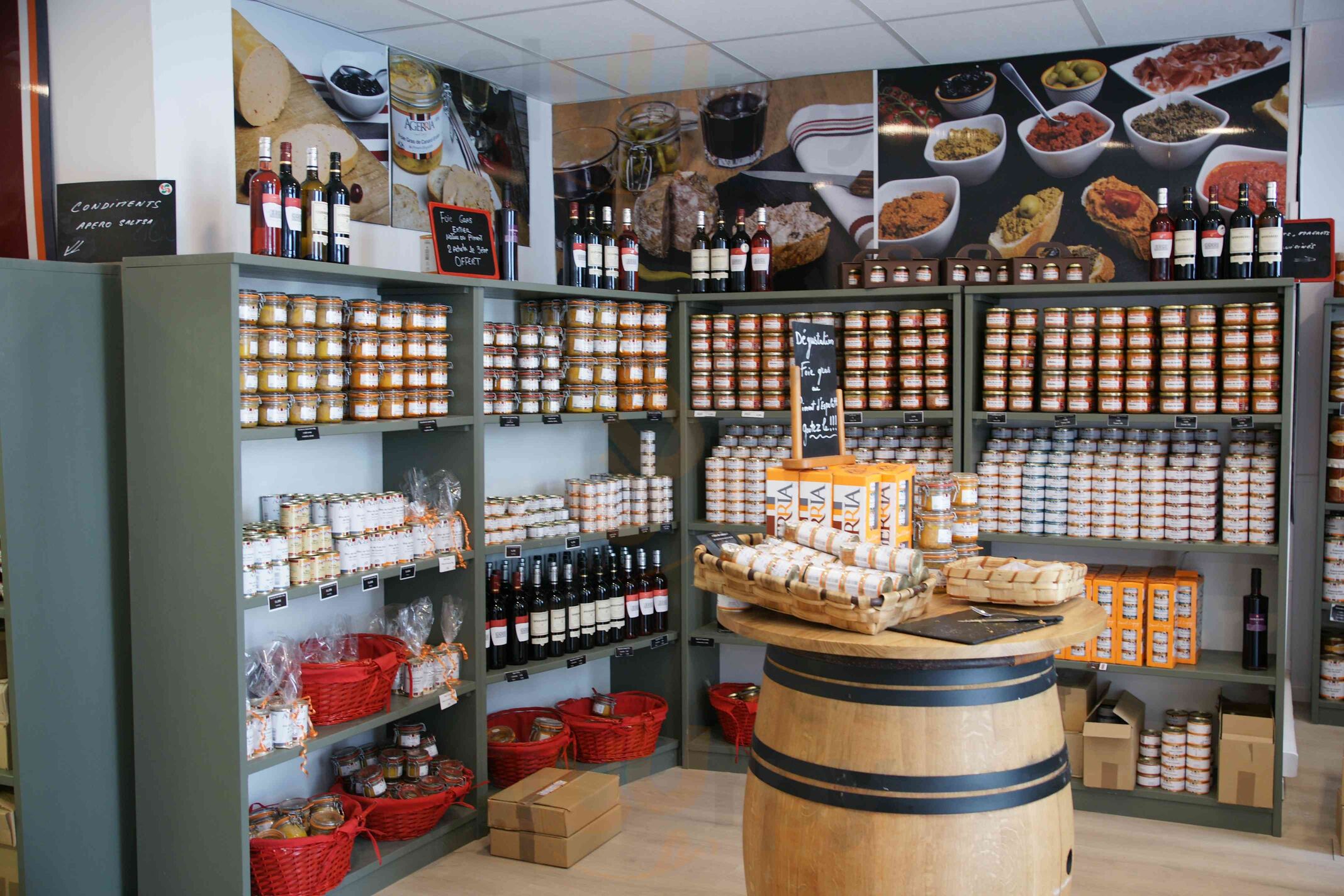 Comptoir Dégustation Agerria Produits Terroir Espelette