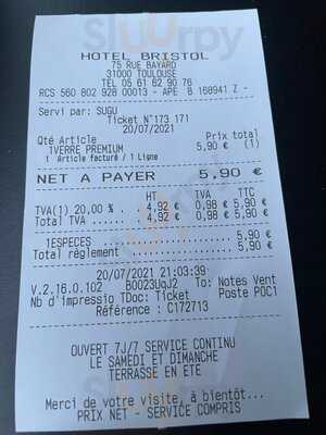 Hôtel Le Bristol Restaurant