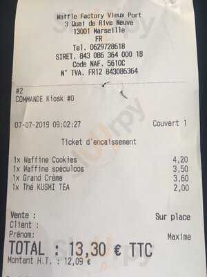 Waffle Factory Vieux-port