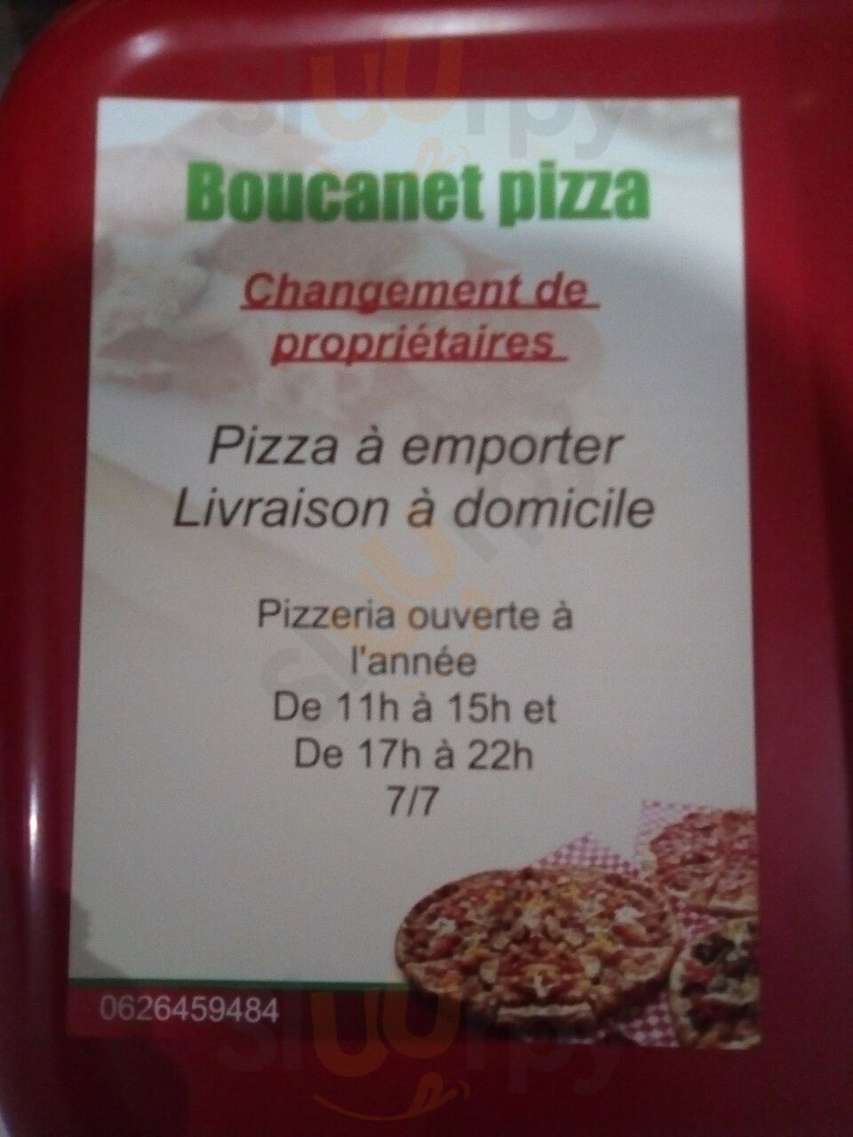 Boucanet Pizza