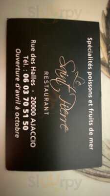 Restaurant Le Saint Pierre Des Halles Ajaccio