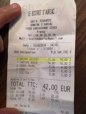 Le Bistrot D’auriac