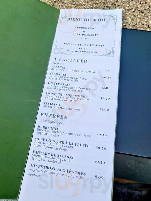 O'jardin Secret - Le Restaurant Italien