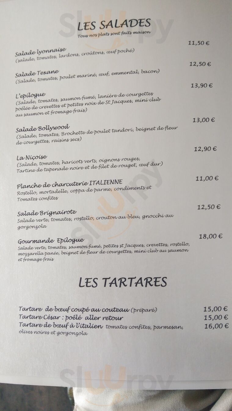 L'epilogue