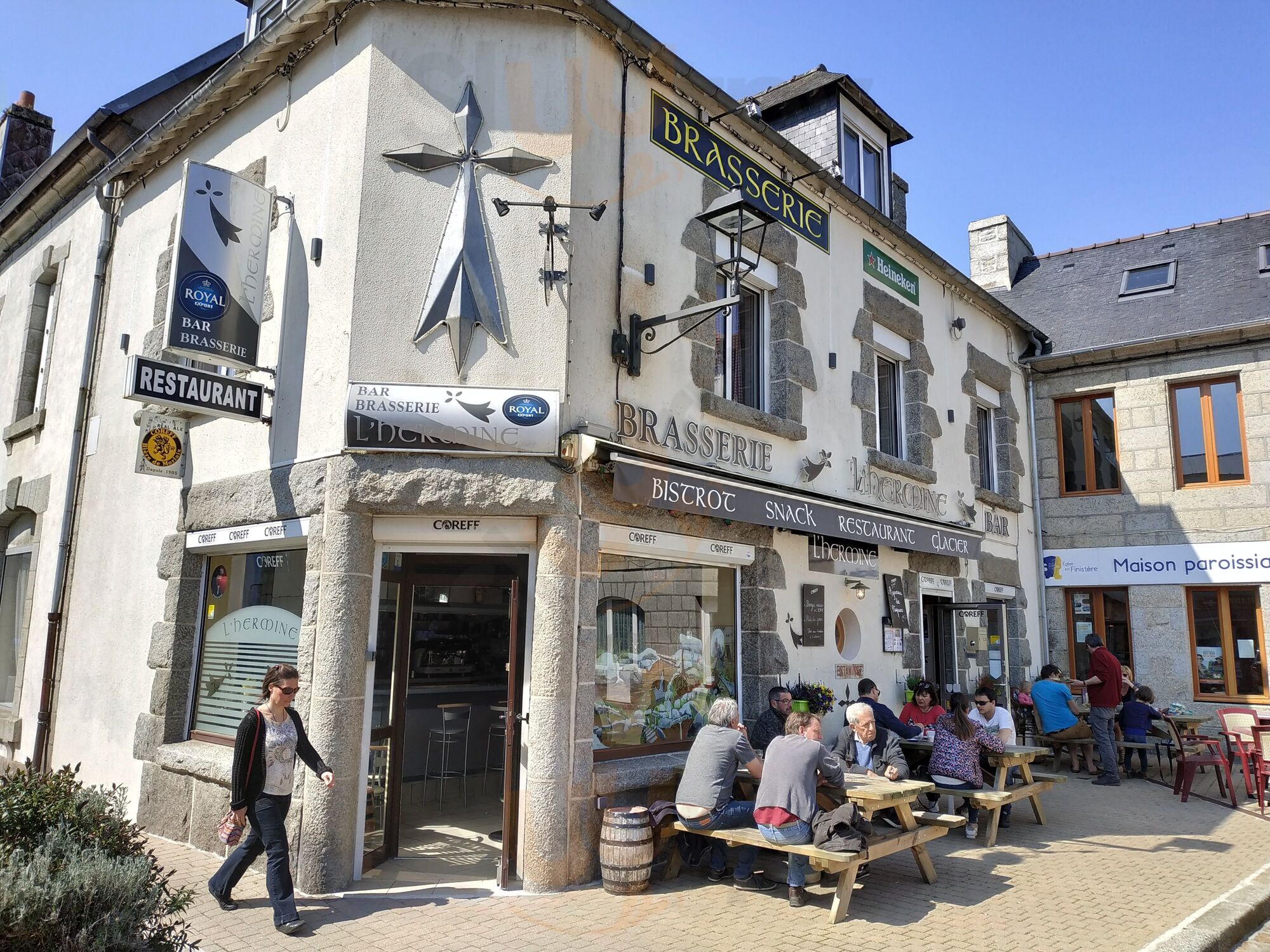 L'hermine à Huelgoat