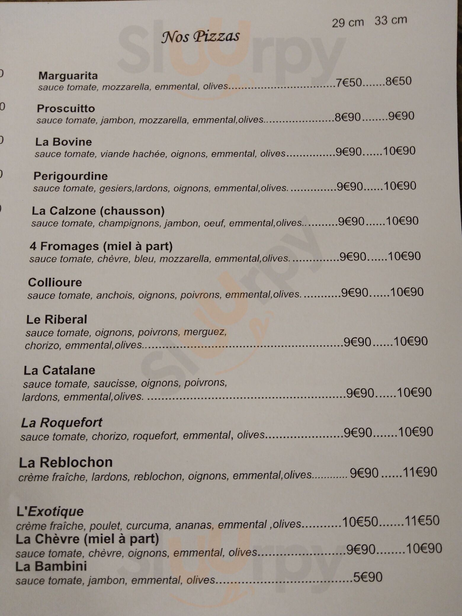 Le Ribéral Pizza