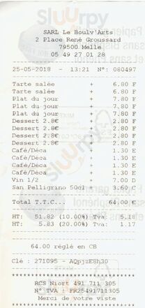 Le Cafe Du Boulevard